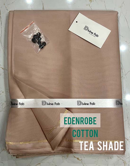 Pure 100% Cotton | Tea Shade Color | Divine Fab