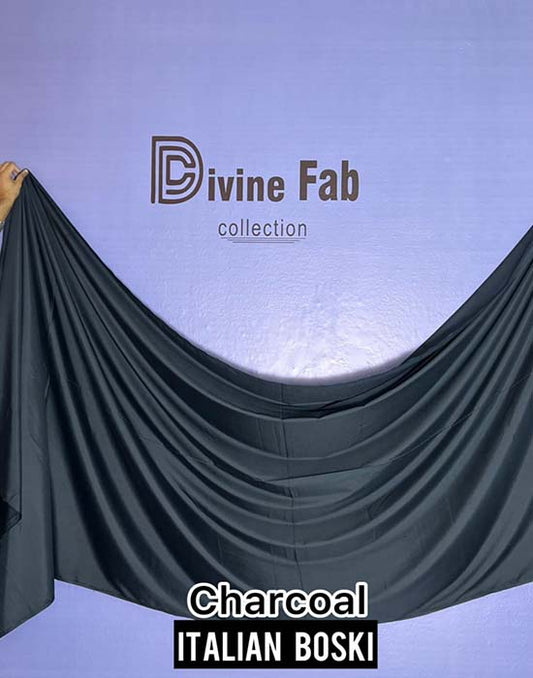 Italian Boski | Charcoal Color | Divine Fab