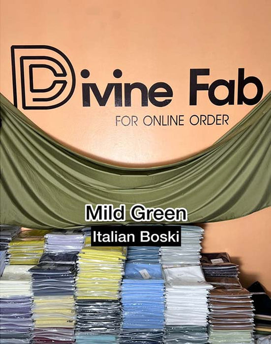 Italian Boski | Mild Green Color | Divine Fab