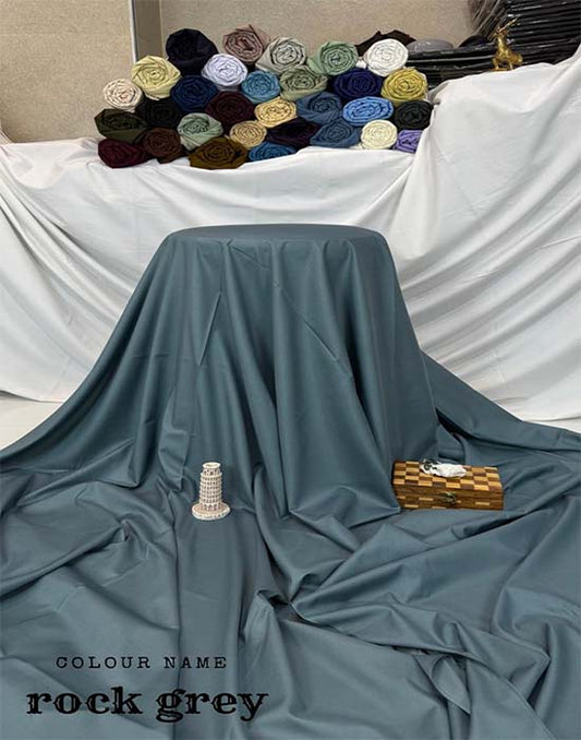 Wash n Wear | Rock Grey Color | Divine Fab