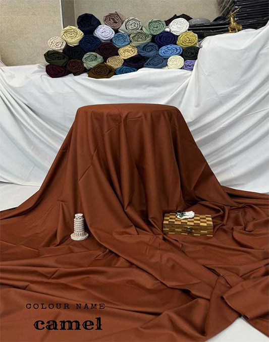 Wash n Wear | Camel Color | Divine Fab