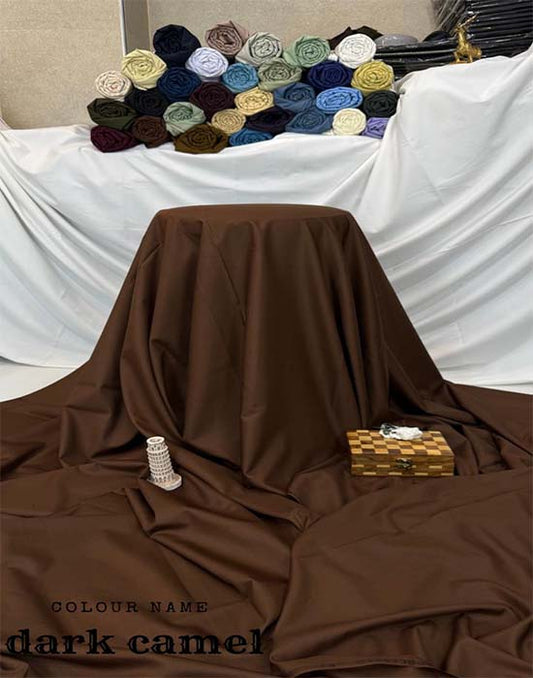 Wash n Wear | Dark Camel Color | Divine Fab